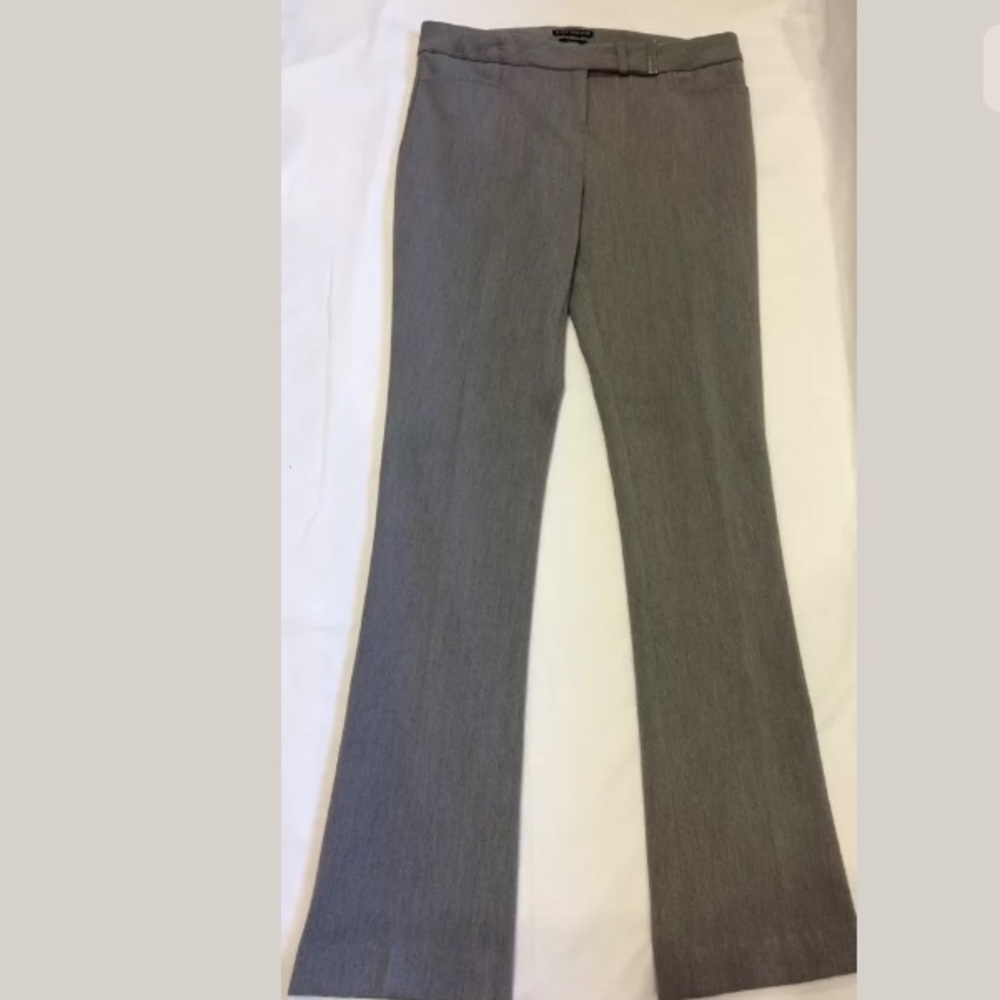 Express Heather Gray Barely Boot Columnist Pant - image 1